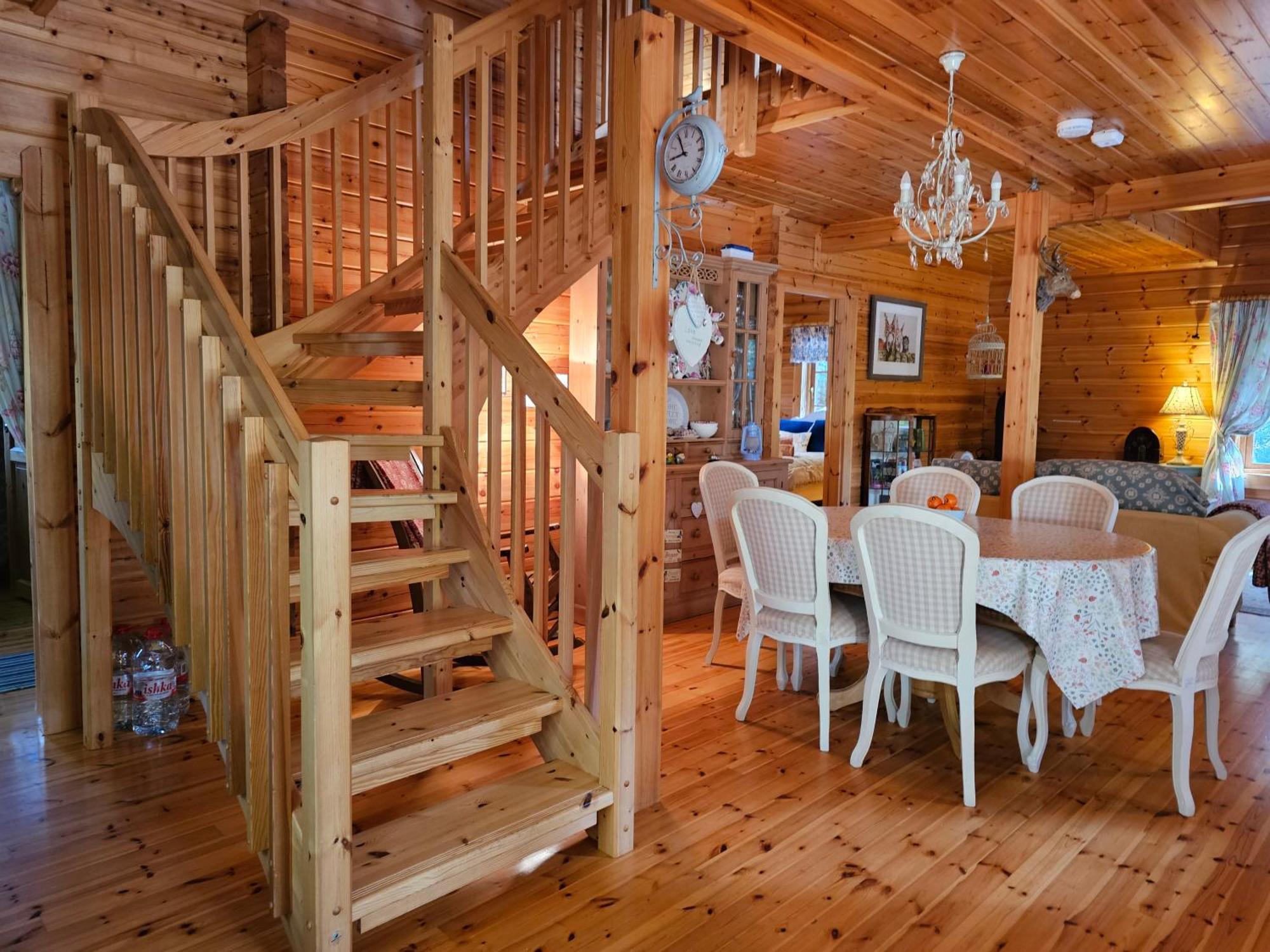 Forest Lodge Log Cabin - Ireland バリーコネル エクステリア 写真